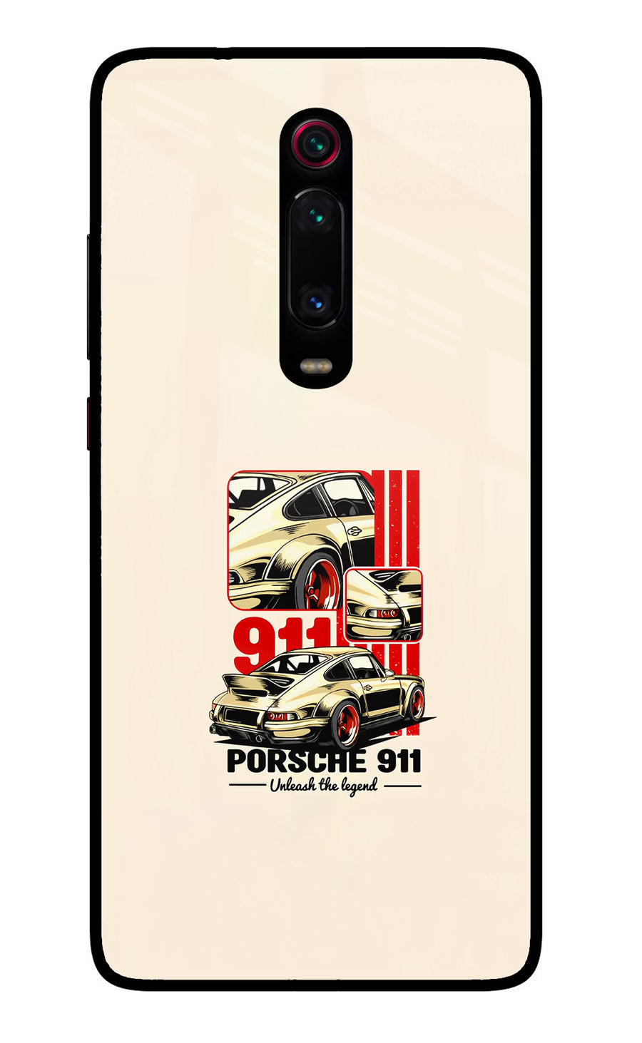 Classic Porsche 911 Redmi K20 Pro Back Cover, Glass case