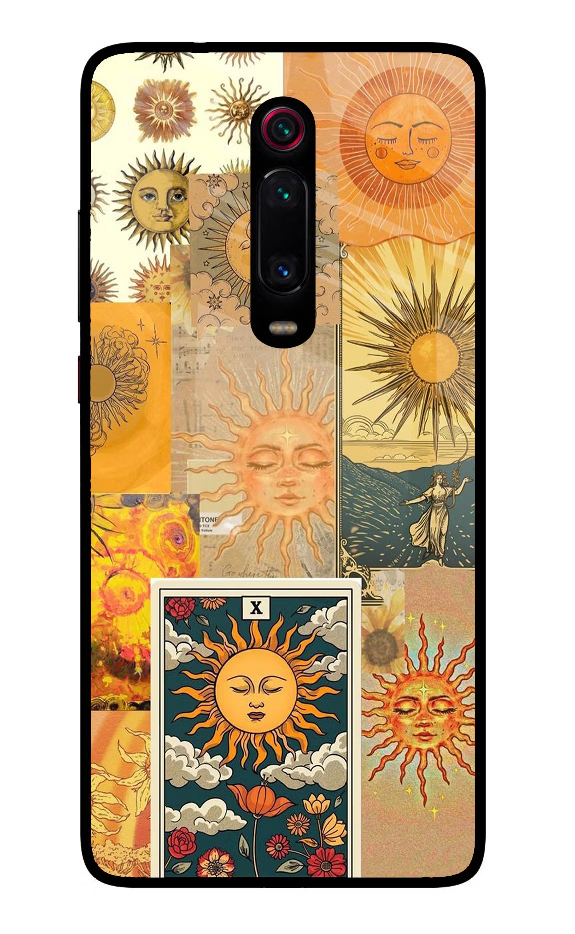 Sun Redmi K20 Pro Glass Case Back Cover by Casekaro