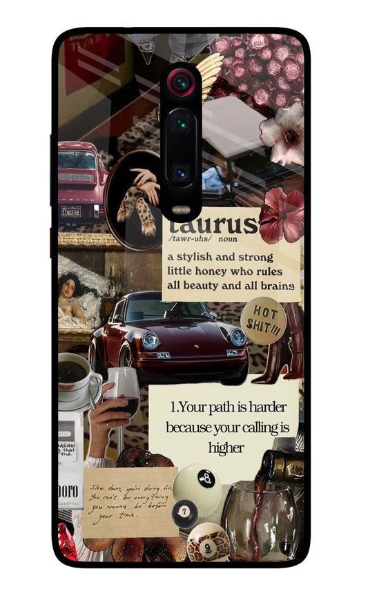 Taurus Zodiac Redmi K20 Pro Glass Case