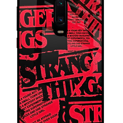 Ordinary Things Redmi K20 Pro Glass Case Back Cover by Casekaro