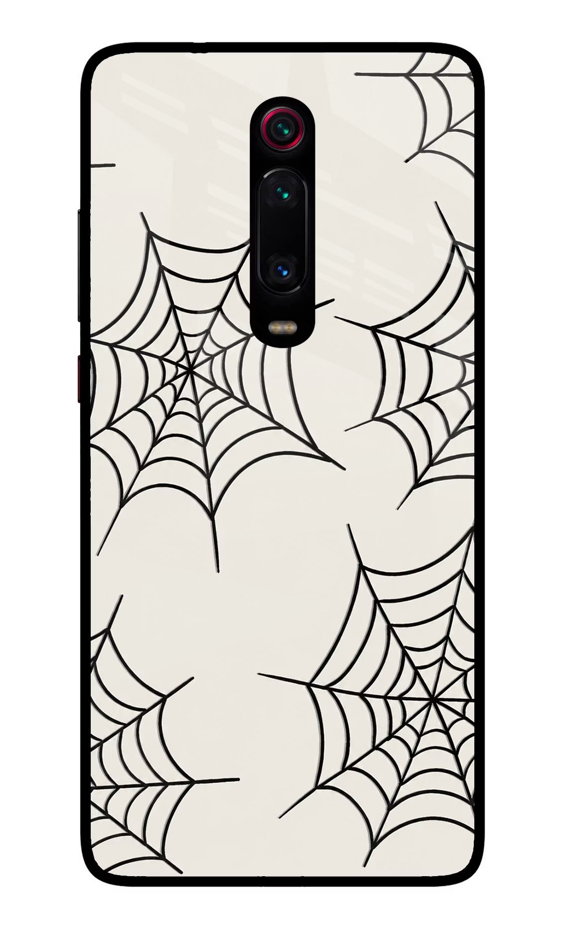 Spider Web Redmi K20 Pro Glass Case