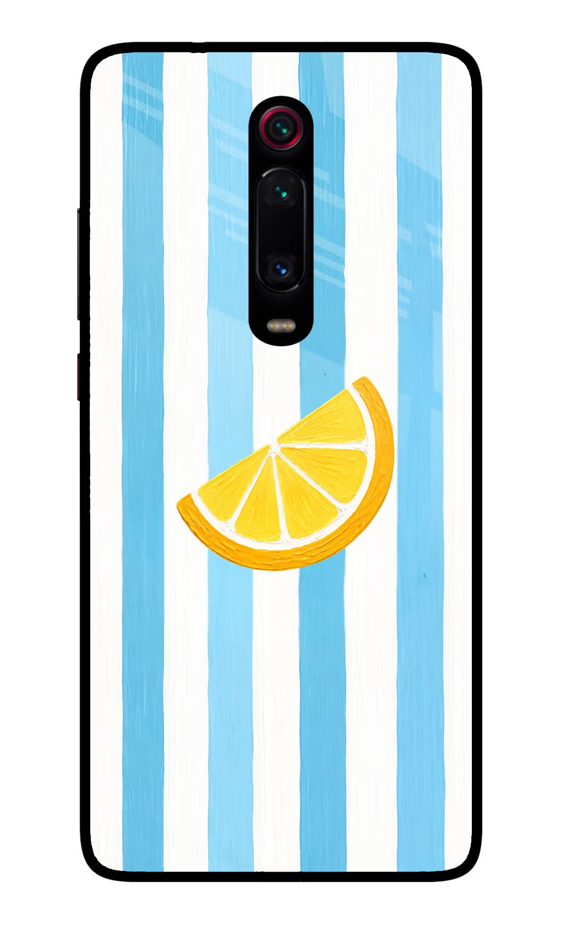 Summer Lemon Redmi K20 Pro Glass Case Back Cover by Casekaro