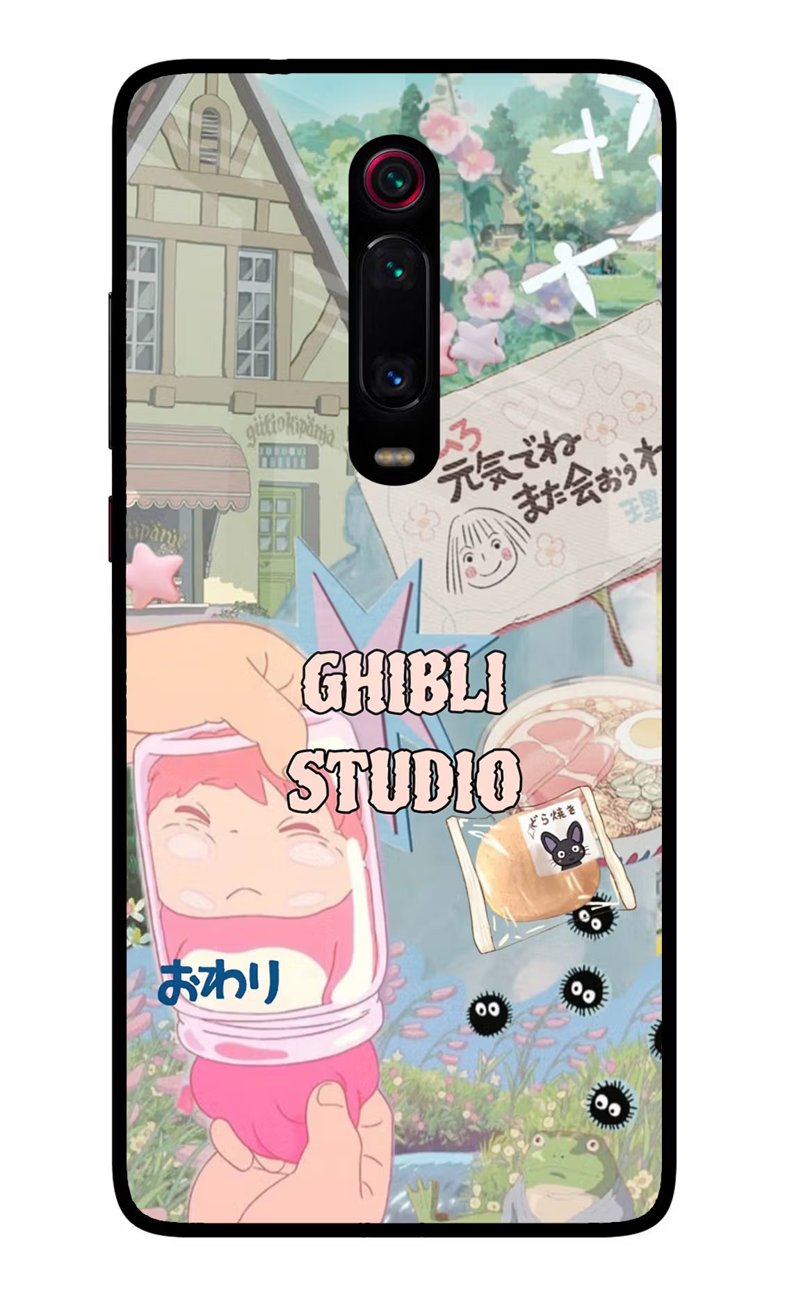 Studio Ghibli Redmi K20 Pro Glass Case