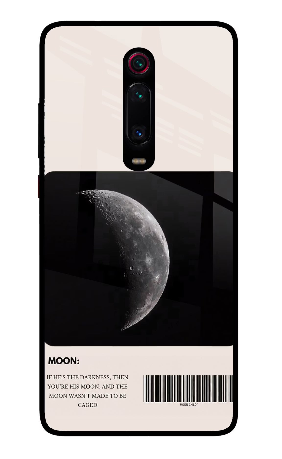 Moon Phase Redmi K20 Pro Glass Case