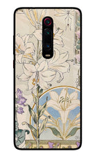 White Lily Redmi K20 Pro Glass Case