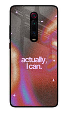 Pink Aura Redmi K20 Pro Glass Case