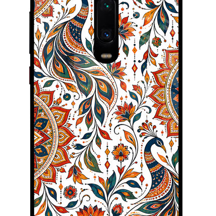 White Mayura Redmi K20 Pro Glass Case