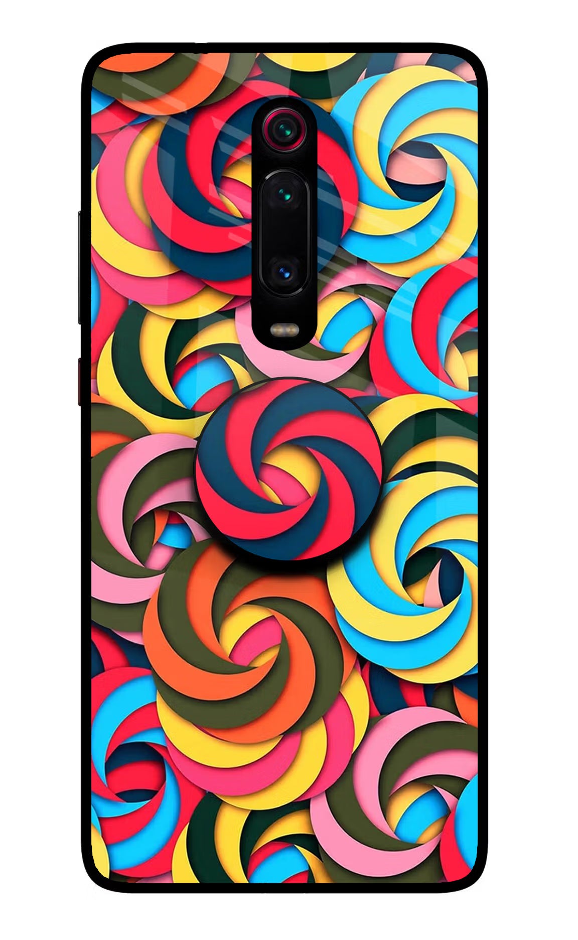 Spiral Pattern Redmi K20 Pro Pop Case by Casekaro
