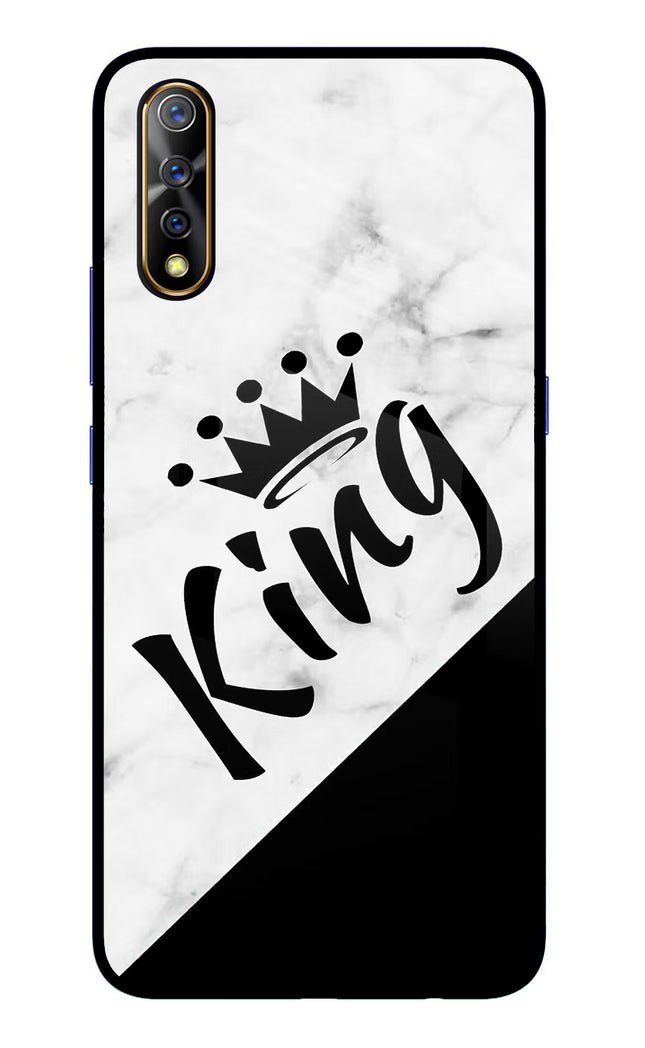 King Vivo S1/Z1x Glass Case Back Cover by Casekaro