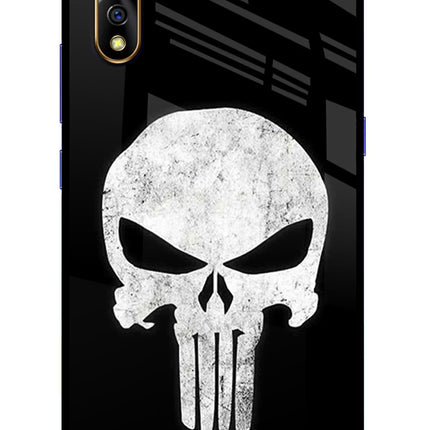 Punisher Skull Vivo S1/Z1x Glass Case Back Cover by Casekaro