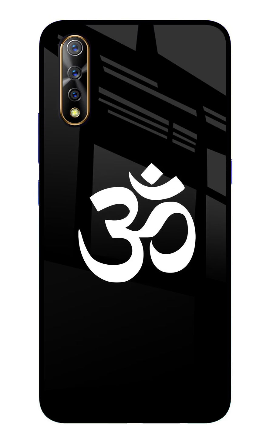 Om Vivo S1/Z1x Back Cover, Glass case