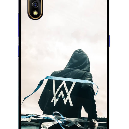 Alan Walker Vivo S1/Z1x Glass Case Back Cover by Casekaro