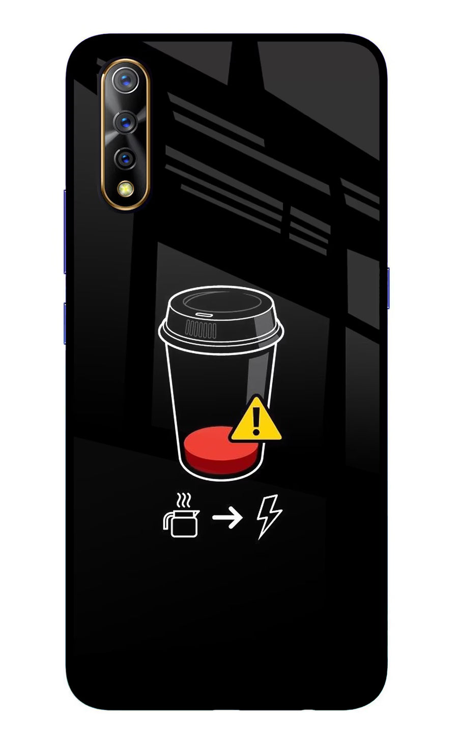 Coffee Vivo S1/Z1x Back Cover, Glass case