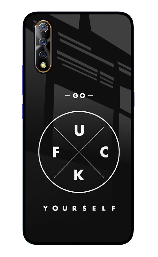 Go Fuck Yourself Vivo S1/Z1x Glass Case