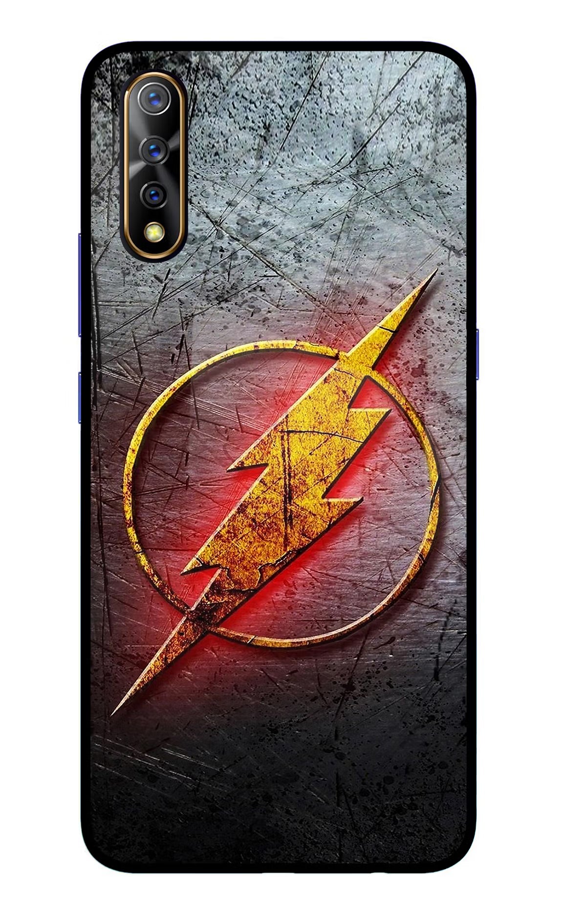 Flash Vivo S1/Z1x Glass Case Back Cover by Casekaro