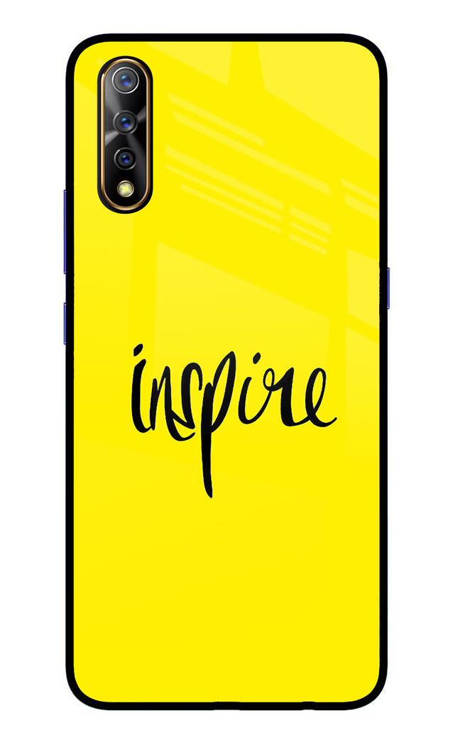 Inspire Vivo S1/Z1x Glass Case Back Cover by Casekaro