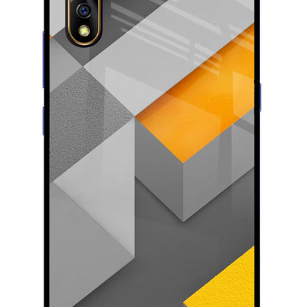 Abstract Vivo S1/Z1x Glass Case Back Cover by Casekaro