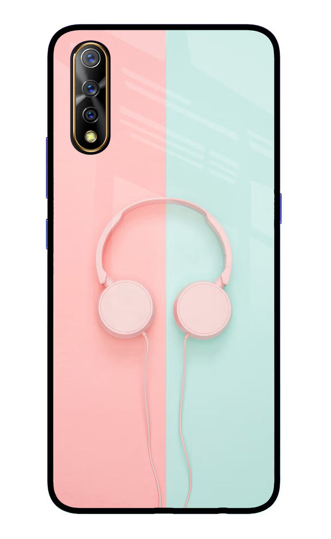 Music Lover Vivo S1/Z1x Glass Case Back Cover by Casekaro