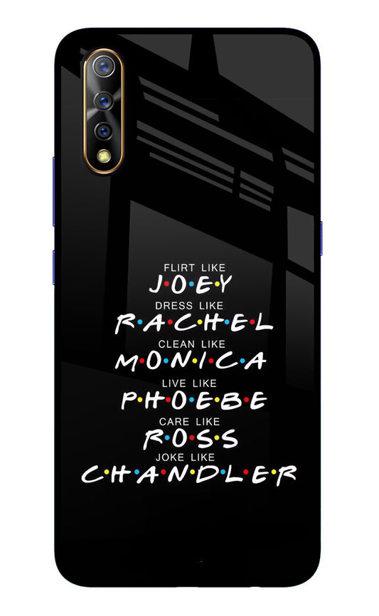 FRIENDS Character Vivo S1/Z1x Glass Case