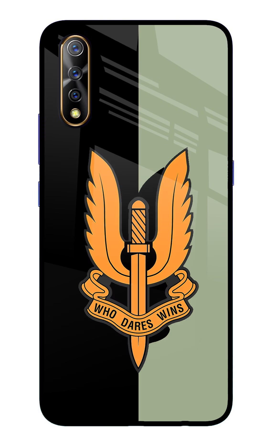 Balidan Logo Vivo S1/Z1x Glass Case