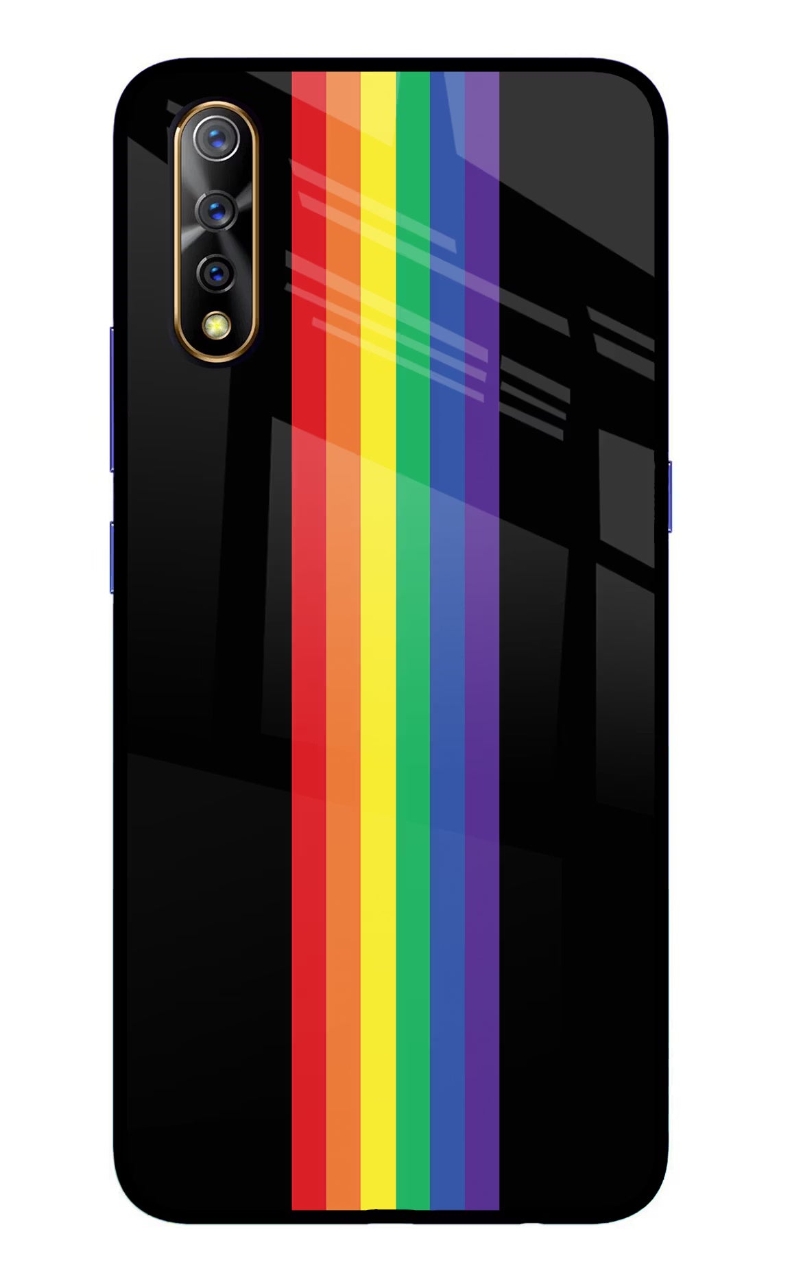 Pride Vivo S1/Z1x Glass Case Back Cover by Casekaro