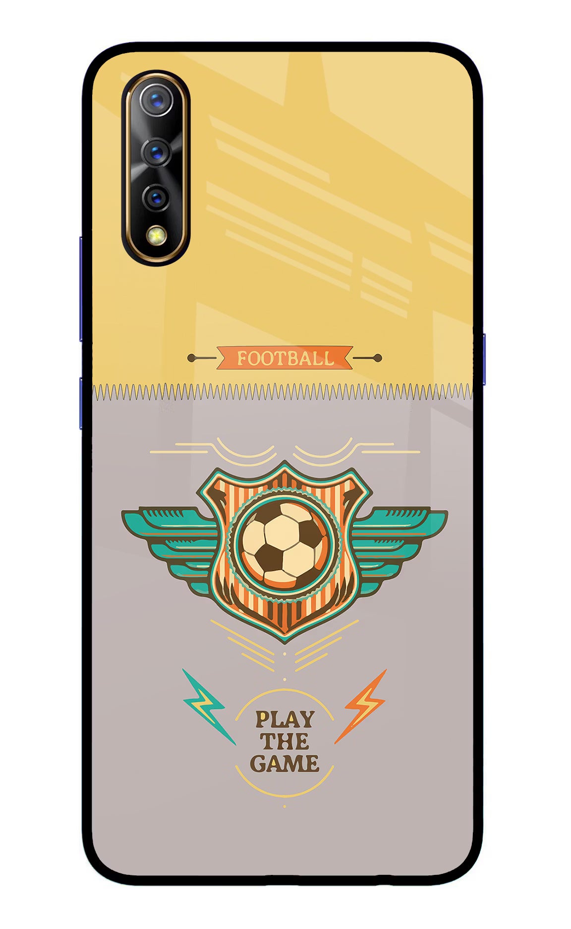 Football Vivo S1/Z1x Glass Case