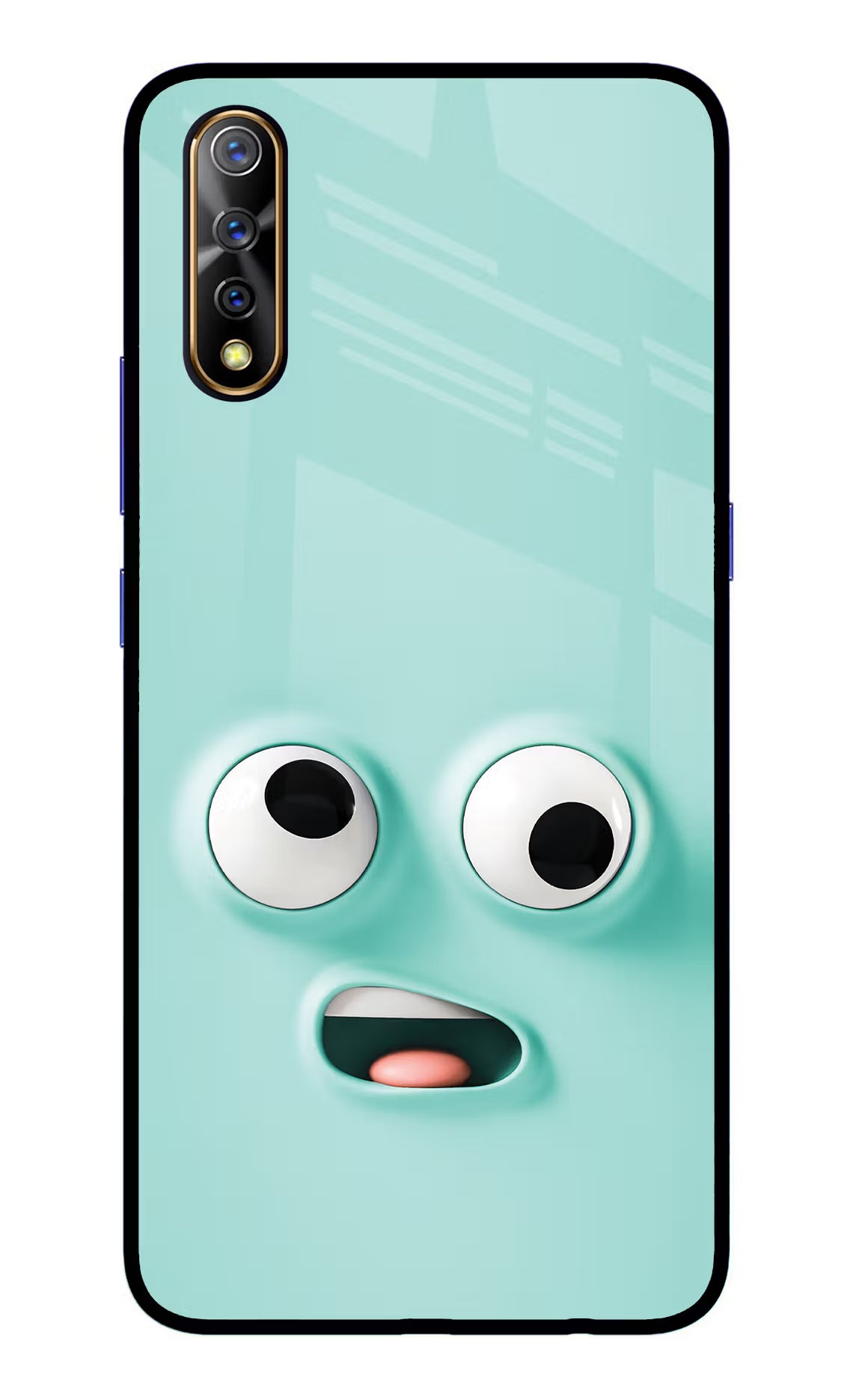 Funny Cartoon Vivo S1/Z1x Glass Case
