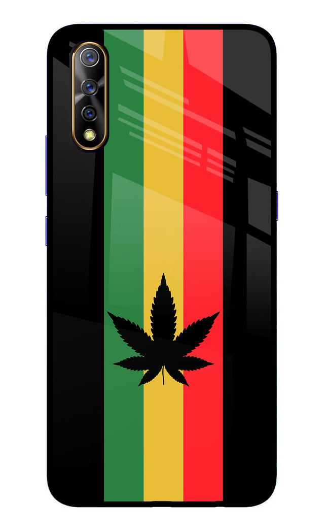 Weed Flag Vivo S1/Z1x Glass Case Back Cover by Casekaro