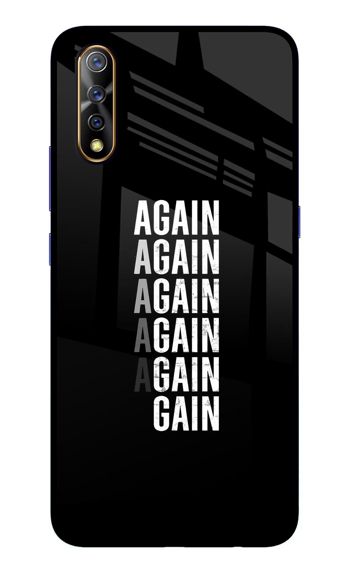 Again Again Gain Vivo S1/Z1x Glass Case
