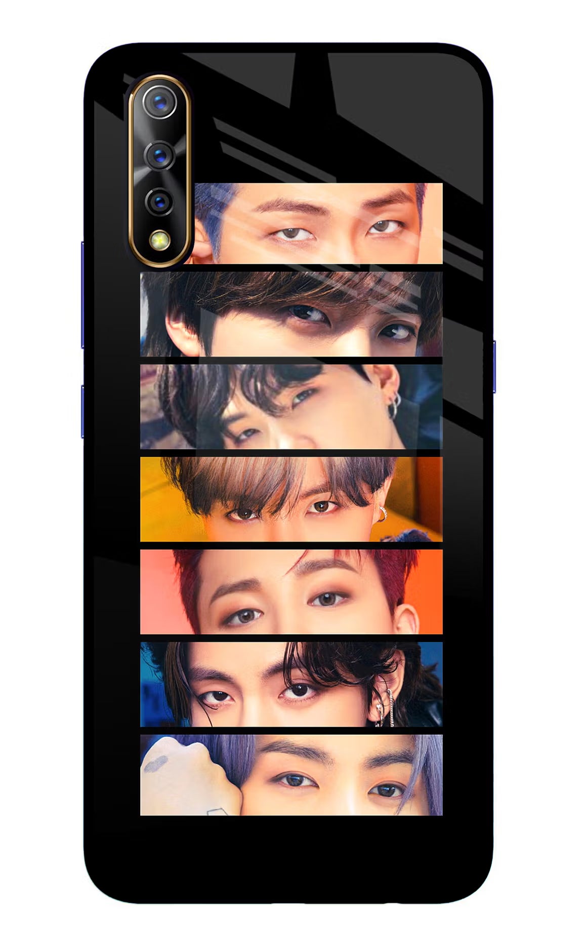 BTS Eyes Vivo S1/Z1x Glass Case