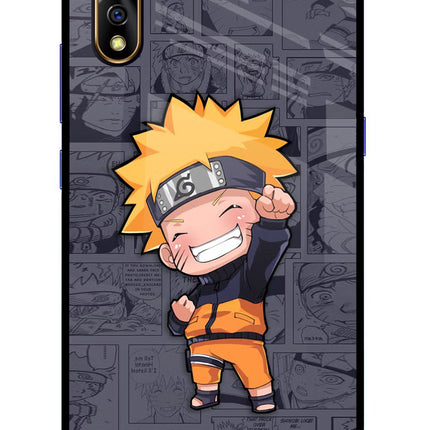 Chota Naruto Vivo S1/Z1x Glass Case Back Cover by Casekaro
