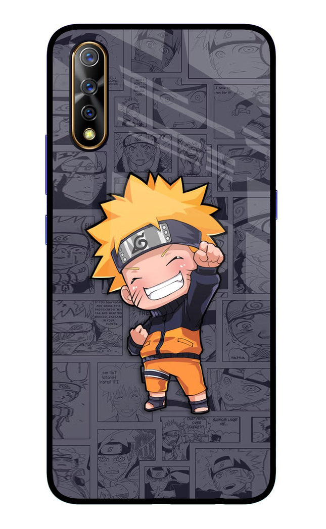 Chota Naruto Vivo S1/Z1x Glass Case Back Cover by Casekaro
