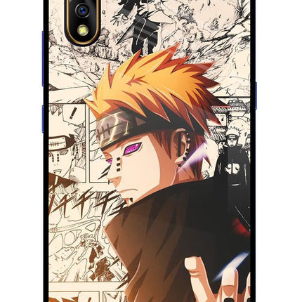 Pain Anime Vivo S1/Z1x Glass Case Back Cover by Casekaro