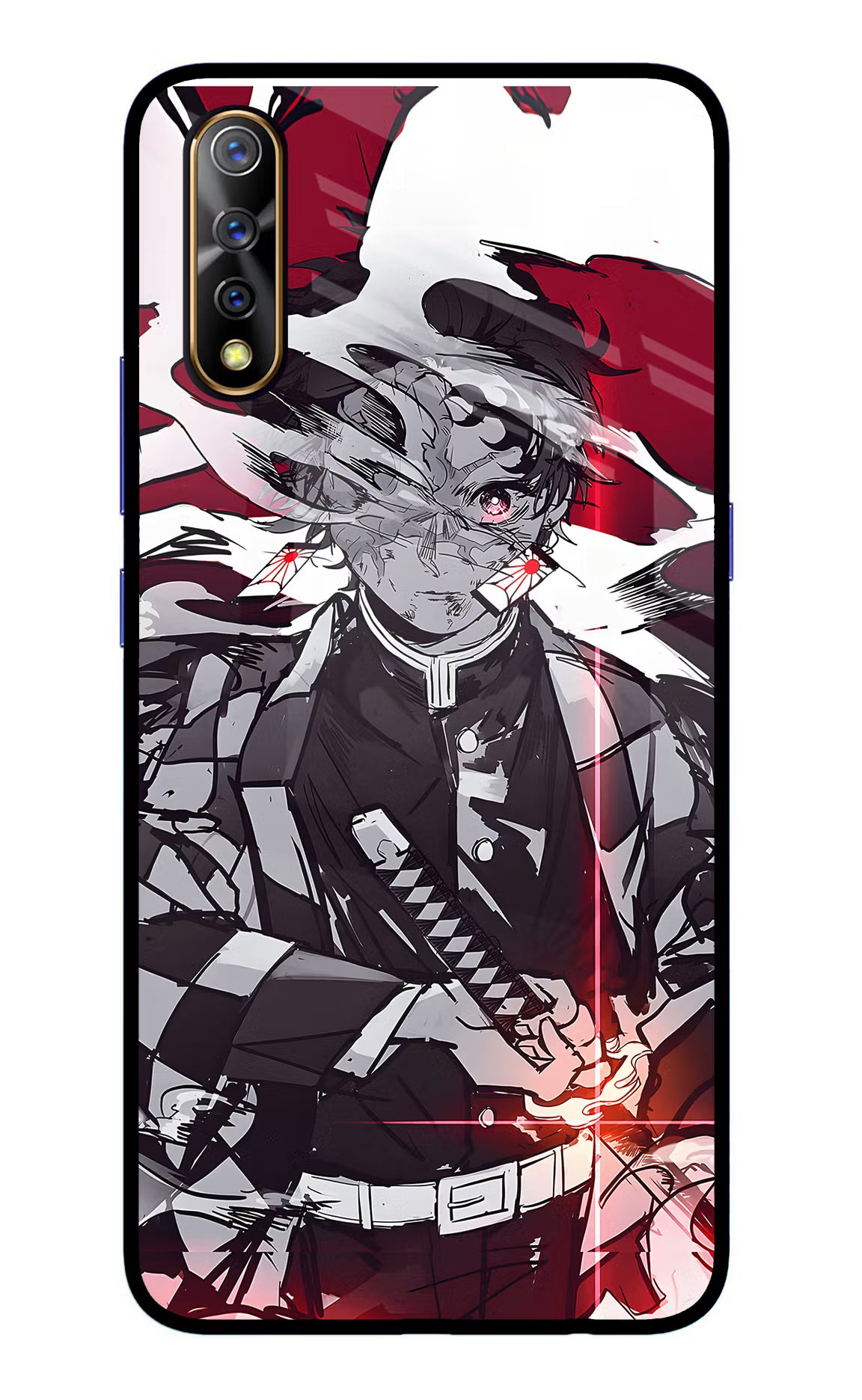 Demon Slayer Vivo S1/Z1x Glass Case