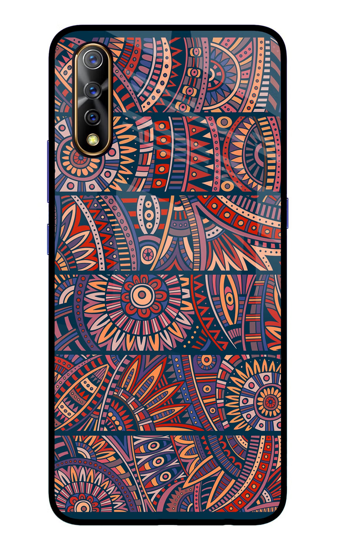 African Culture Design Vivo S1/Z1x Glass Case