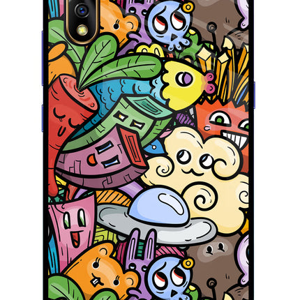 Veggie Doodle Vivo S1/Z1x Glass Case