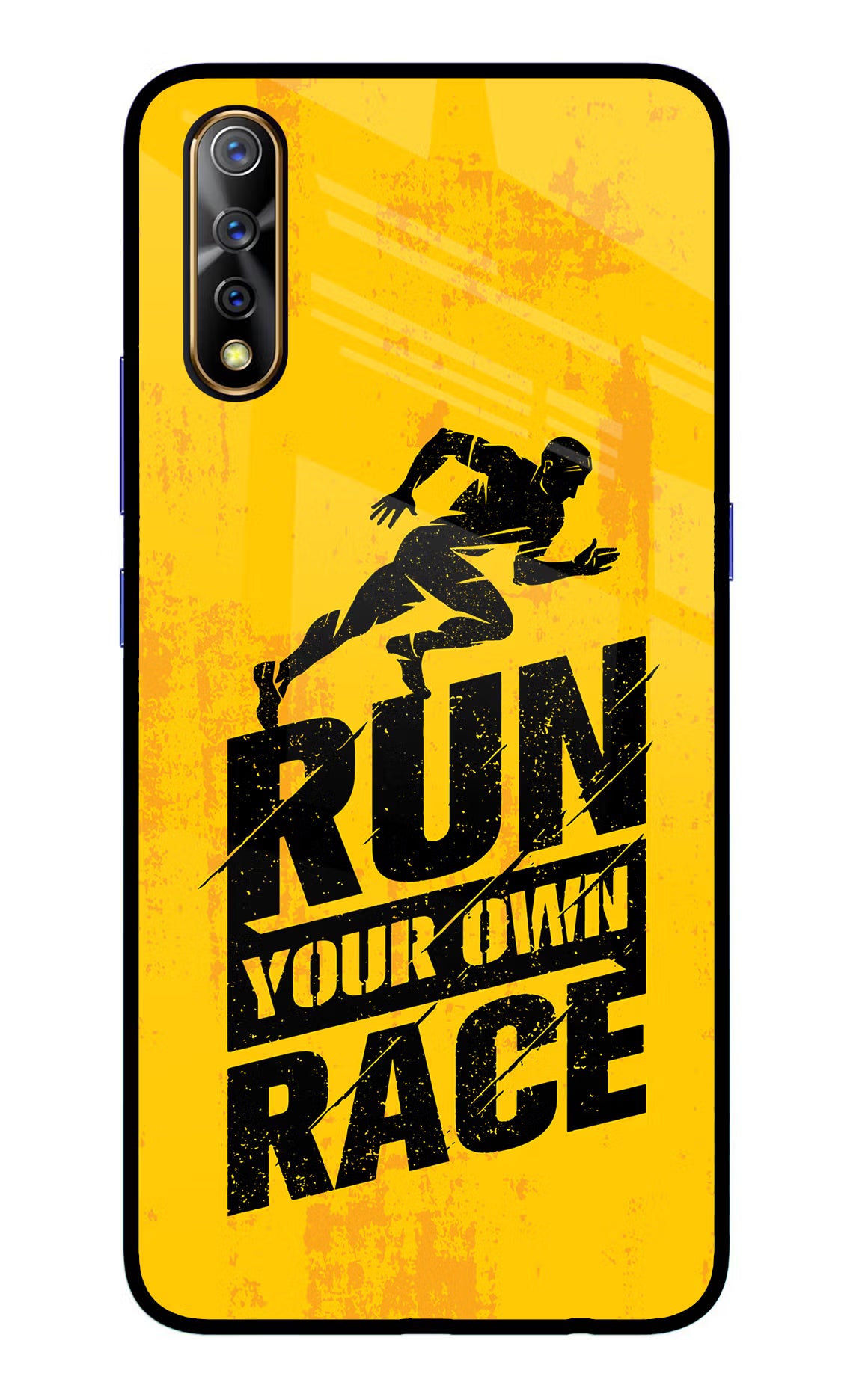 Run Your Own Race Vivo S1/Z1x Glass Case