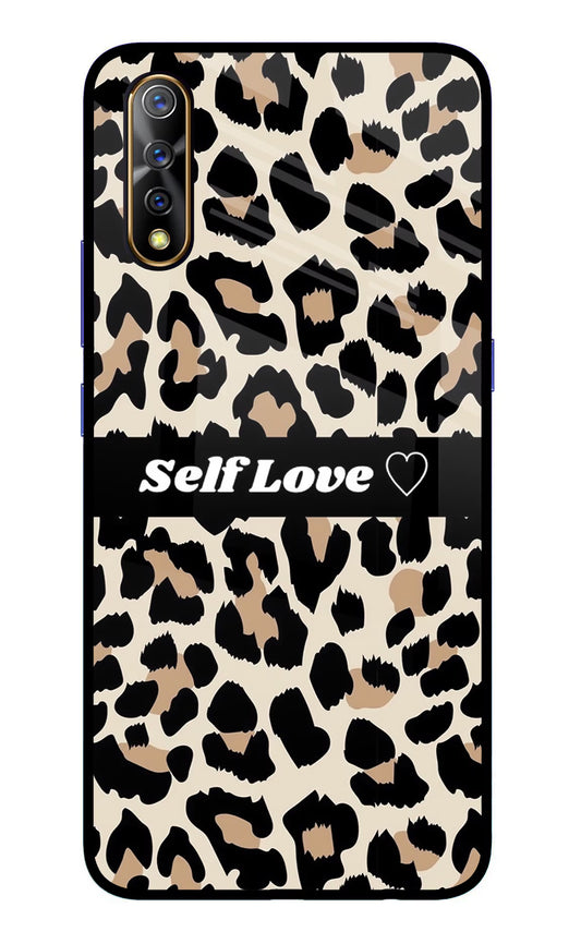 Leopard Print Self Love Vivo S1/Z1x Glass Case