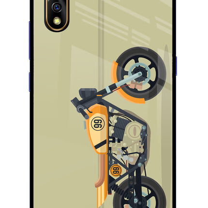 Vertical Speedster Vivo S1/Z1x Glass Case