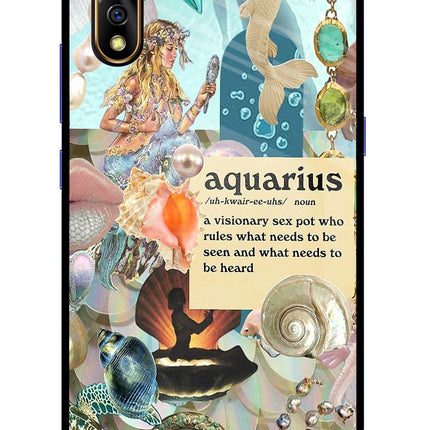 Aquarius Zodiac Vivo S1/Z1x Glass Case