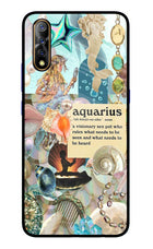 Aquarius Zodiac Vivo S1/Z1x Glass Case