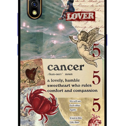 Cancer Zodiac Vivo S1/Z1x Glass Case
