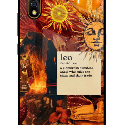Leo Zodiac Vivo S1/Z1x Glass Case
