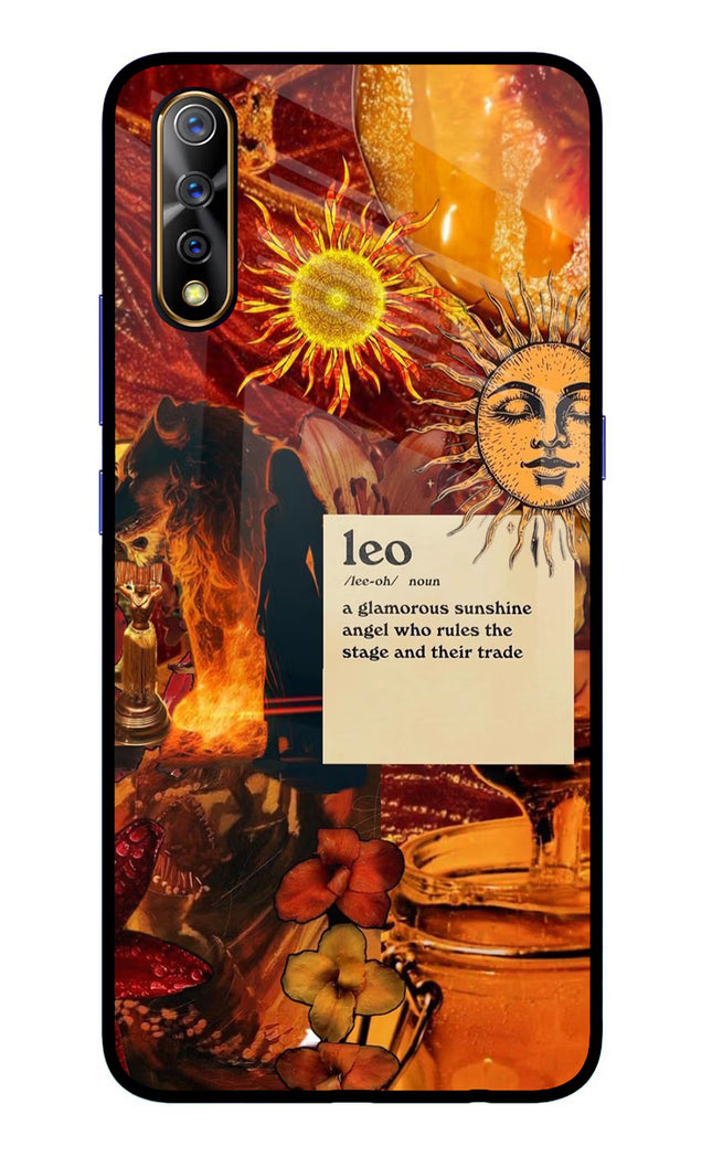 Leo Zodiac Vivo S1/Z1x Glass Case