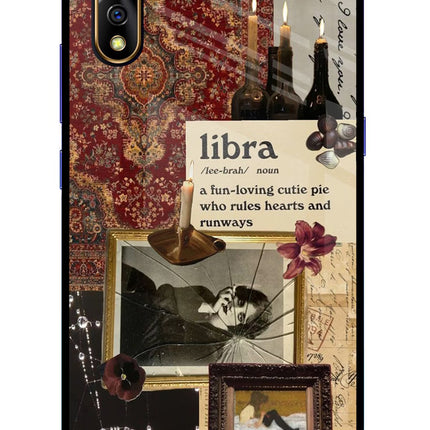 Libra Zodiac Vivo S1/Z1x Glass Case