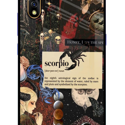 Scorpio Zodiac Vivo S1/Z1x Glass Case