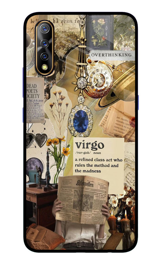 Virgo Zodiac Vivo S1/Z1x Glass Case