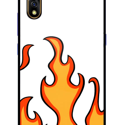 Fired Up – White Vivo S1/Z1x Glass Case