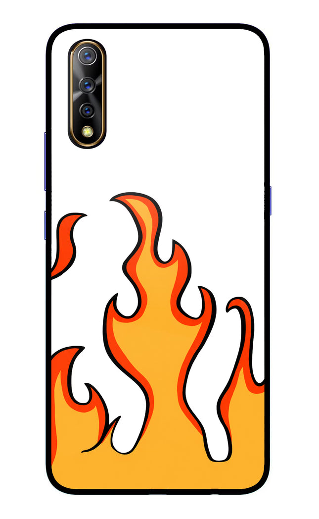 Fired Up – White Vivo S1/Z1x Glass Case