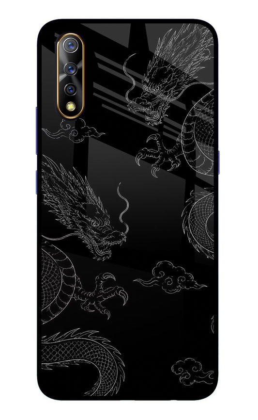 Twin Dragons Vivo S1/Z1x Glass Case